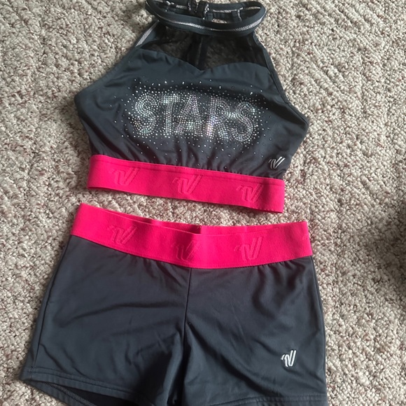 new World Cup shooting stars wcss practice wear adult small shorts + bra - Picture 1 of 1